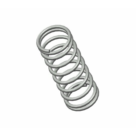 ZORO APPROVED SUPPLIER Compression Spring, O= .125, L= .34, W= .012 G309974528